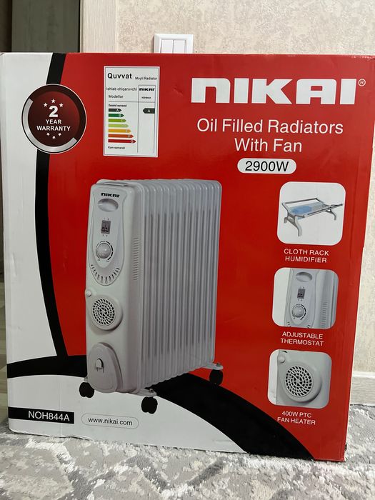Маслянный обогреватель Nikai