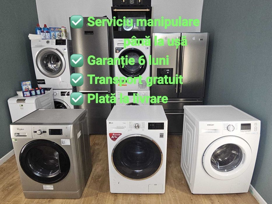 Mașină de Spălat Rufe Whirlpool 6-8 kg
