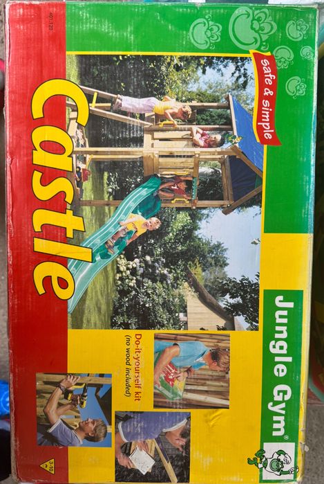 Kit de joaca Jungle Gym Castle/ Hut/ Tower noi sigilate