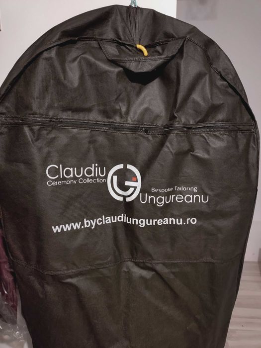 Costum de Mire Brodat Negru Unic stil Gothic