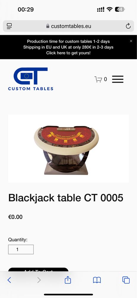 Mese blackjack masa baccarat masa 21 cu logo tau customizata stoc