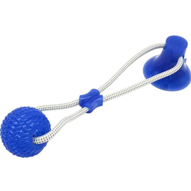НЕМСКИ Кучешка играчка с вендуза – DogToy + ЛЕД ФЕНЕР