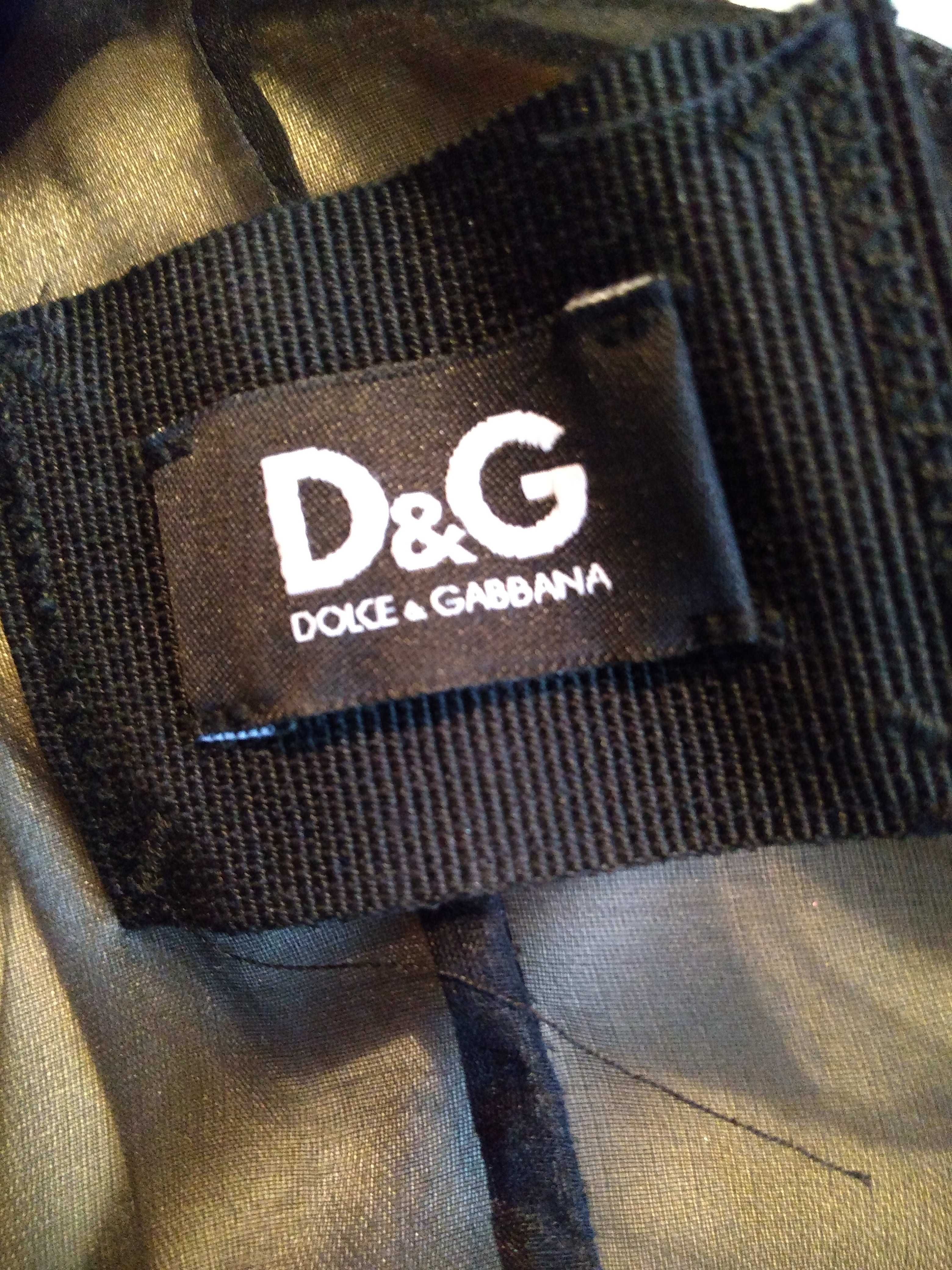 D & G 100% Естествена коприна, дамска рокля