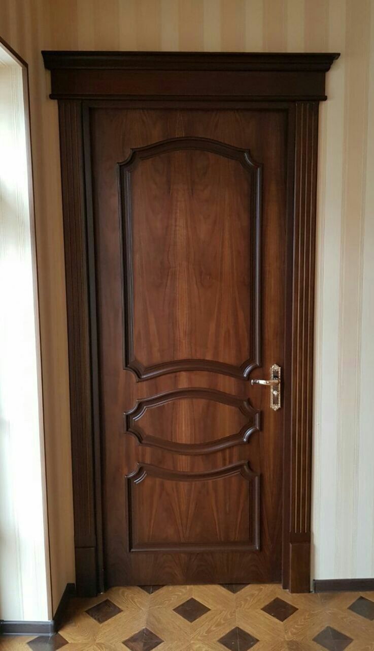 Двери из мдф шпона от производителя ООО "Sharq Eshiklari"