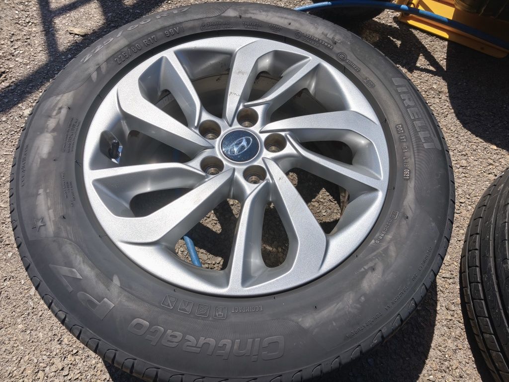 17" оригинални алуминиеви джанти за Hyundai Tucson/Kia.