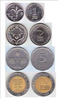 Monede ISRAEL - 306 shekeli in circulatie - OFERTA !