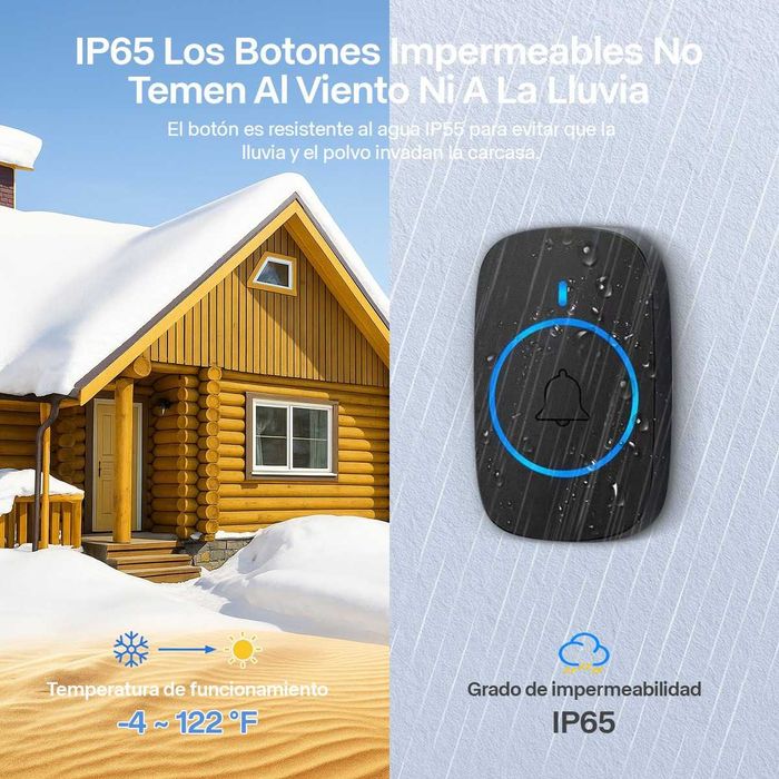 Висококачествен безжичен звънец