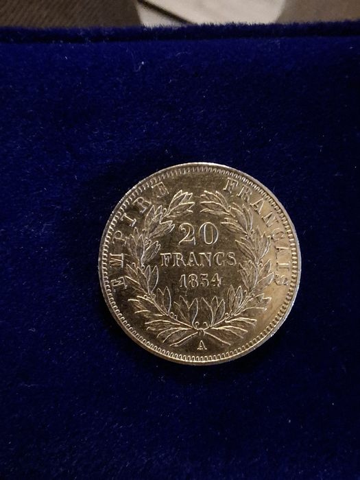 Лот Златни монети Наполеон 20 франка Злато