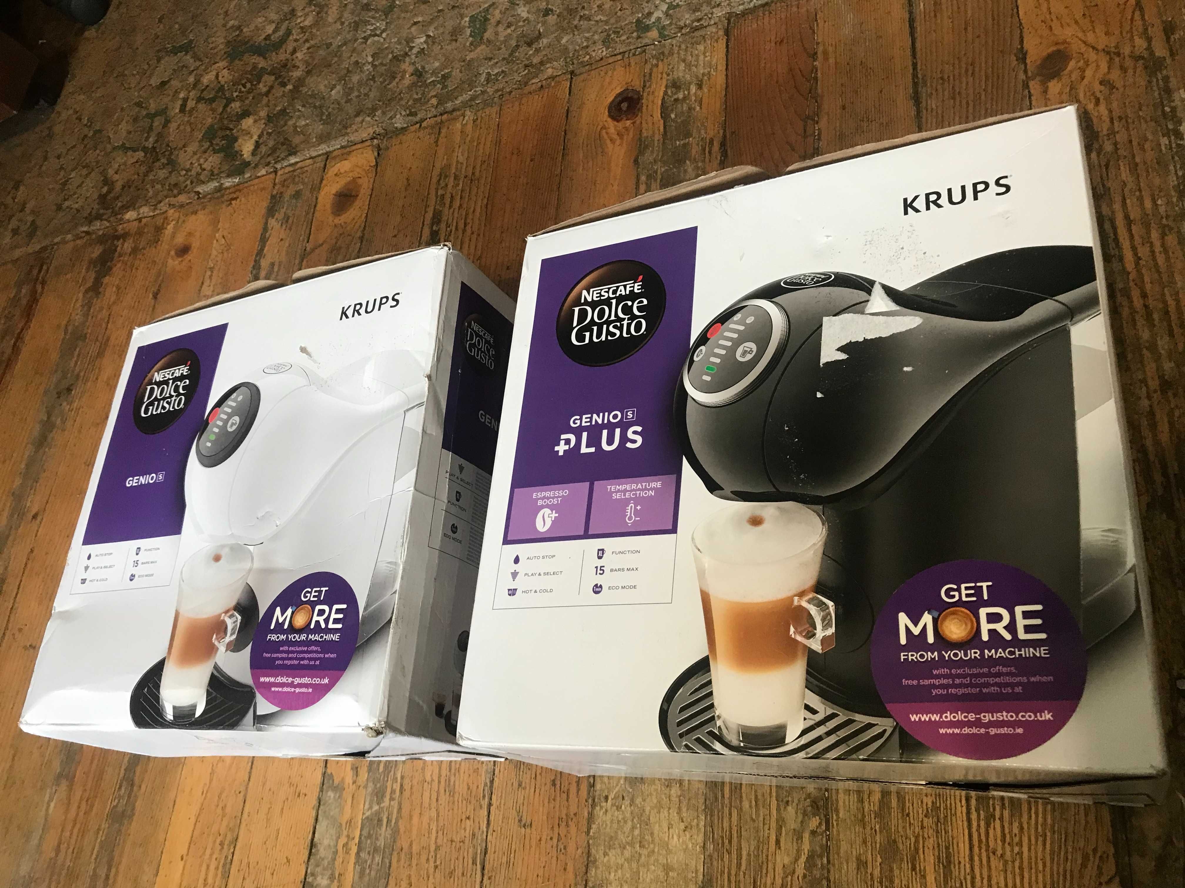 Dolce Gusto Genio S и S Plus - кафе машини с капсули
