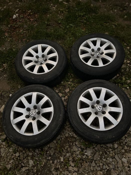 Jante cu cauciucuri 195/65/15 Vw passat b5.5