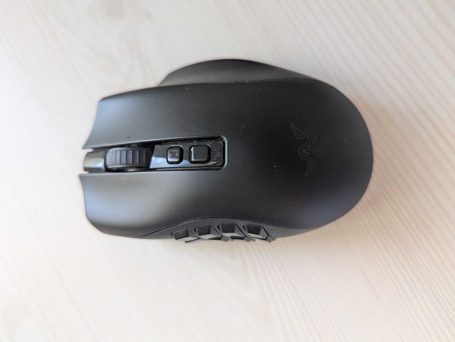 Mouse de gaming Razer - Naga V2 Pro, optic, wireless, negru