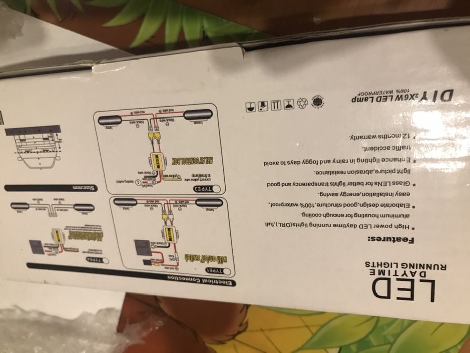 Led Daytime Running Light High Power