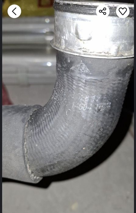 Маркуч турбо mercedes c220