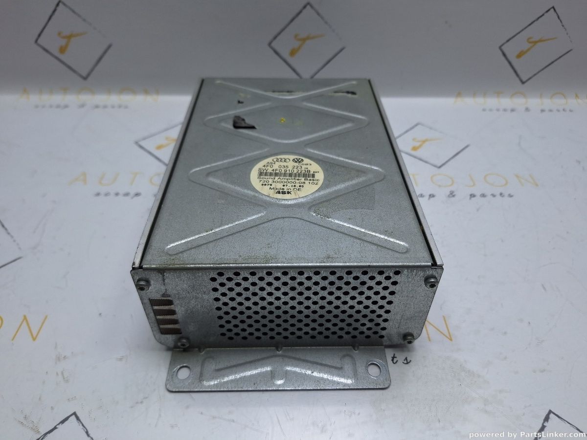 Amplificator audio AUDI A6 III Avant (4F5, C6) [ 2005 - 2011 ] TDI (BLB, BRE) 103KW|140HP OEM 4F0910223B