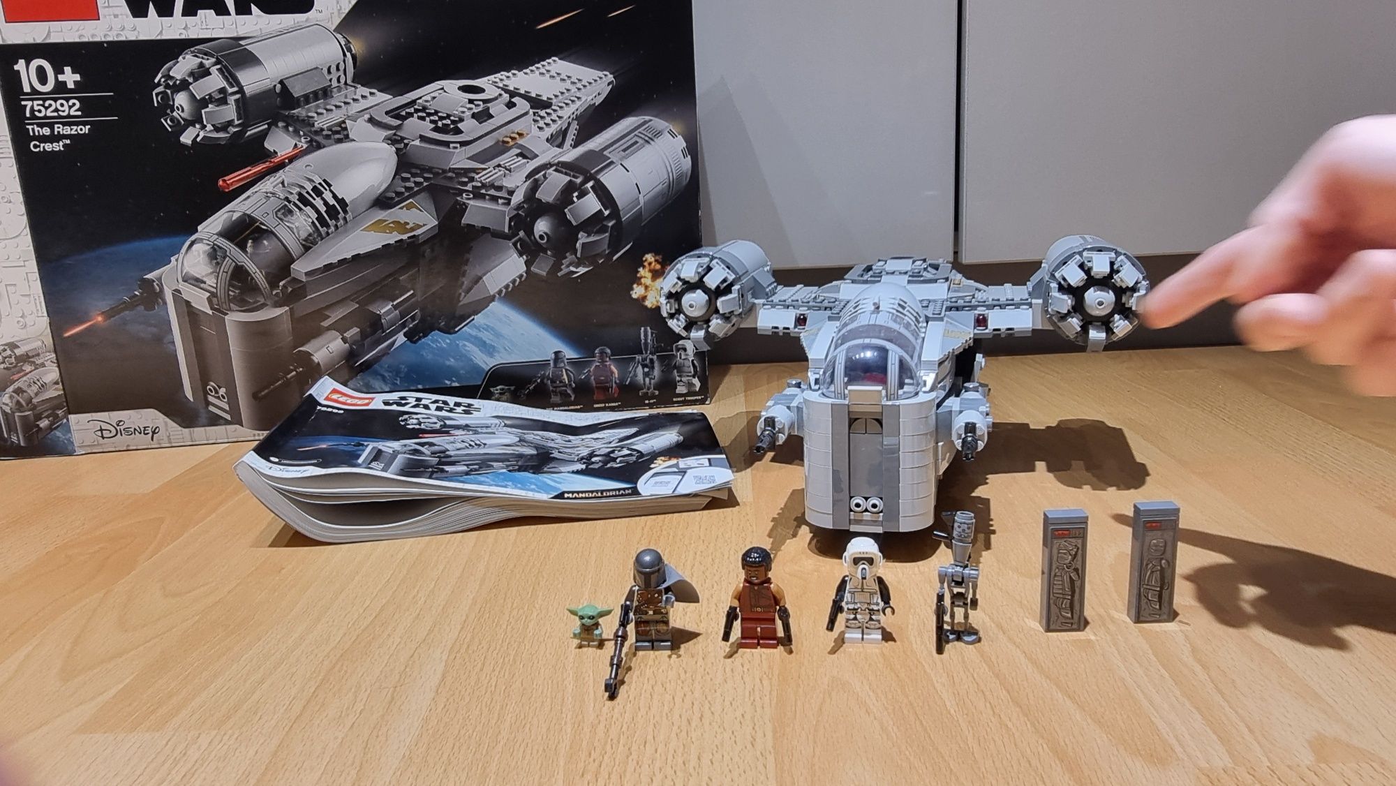 Lego 75292 The Razor Crest Star Wars: The Mandalorian!