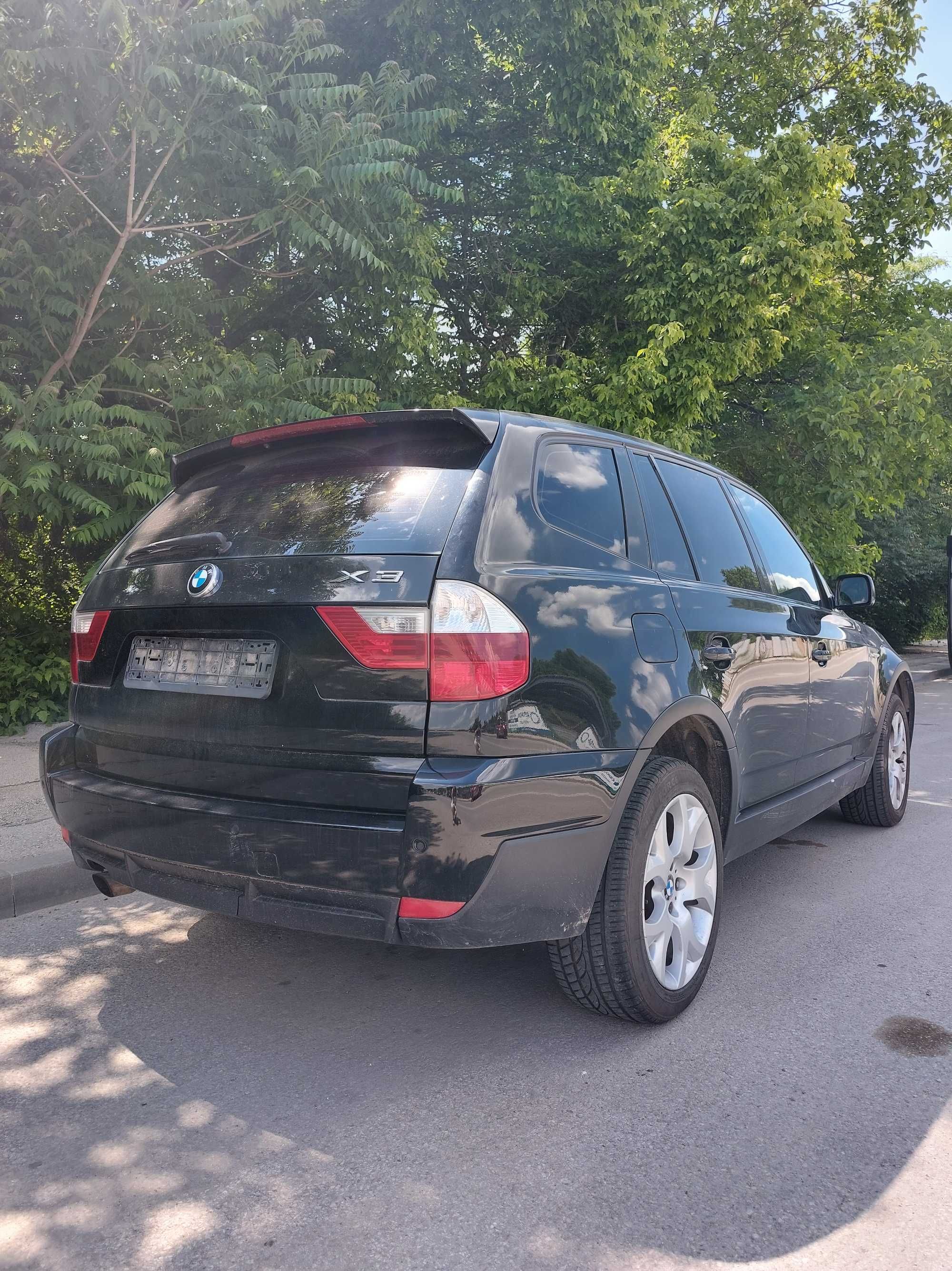 На Части:BMW X3 2.0d 177 к.с. AUTO 2008 Налични рейка, раздатка, табло