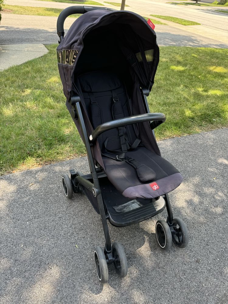 Бебешка количка GB Qbit + All Terrain Velvet black