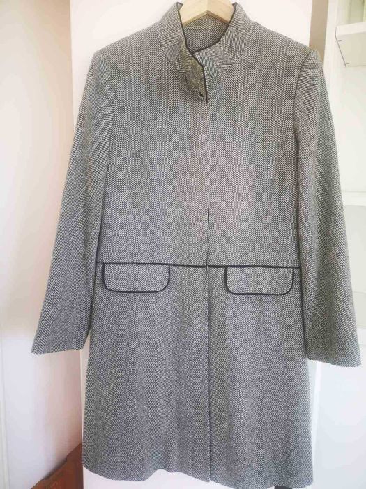 Вълнено тънко палто 42-ри номер