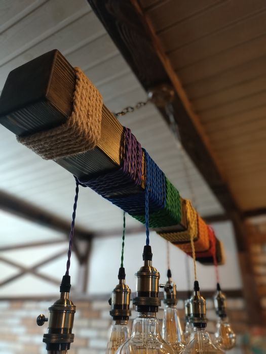 Люстра в стиле "LofT".