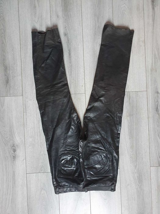 Pantaloni de piele RABERG barbati - Marimea 29 (Talie 76 cm)