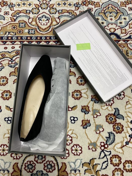 Замшевые балетки 37 размера