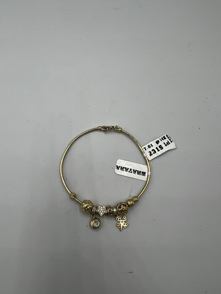 Bratara aur 14k 7.01g diametru 5.5 #33856