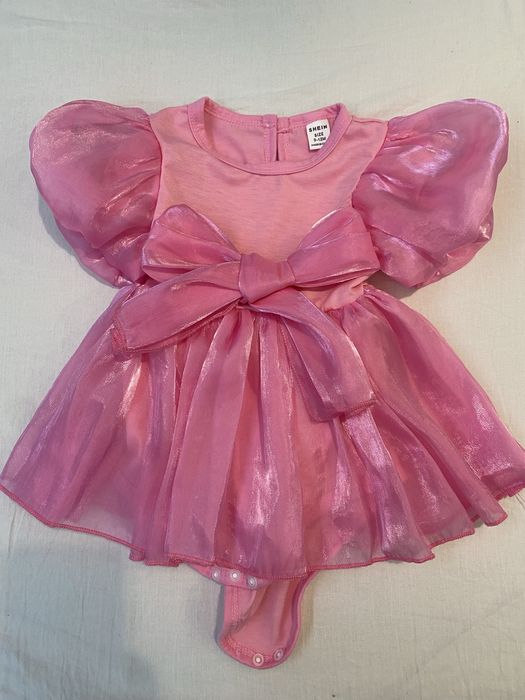 Официална рокля момиче 9-12 мес