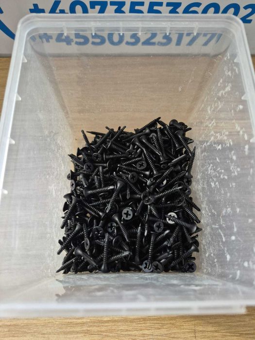 raptor suruburi rigips, negrese - 3.5x25 mm - lot 10-25-2