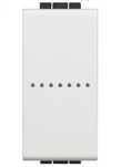 Întrerupător conectat Bticino N4003C Livinglight, alb