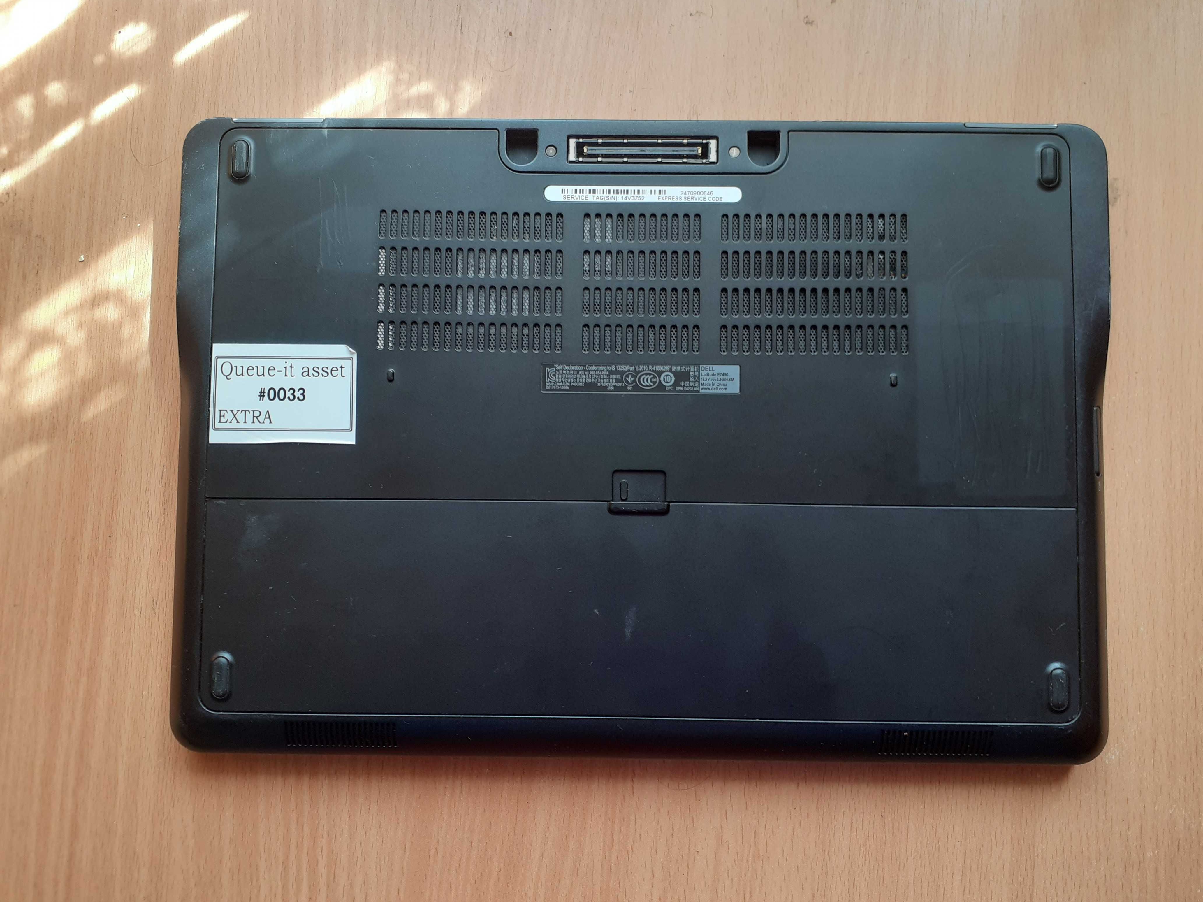 Dell 7450 I7 Gen 5 SSD 8 GB 14 FHD baterie 7 ore