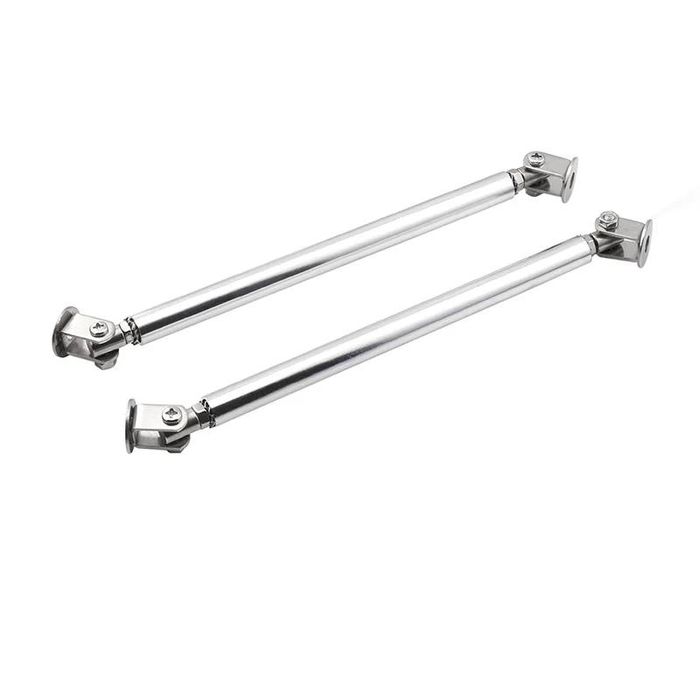 Декоративни разделителни пръчки, регулируеми 10см. за предна броня- 2б