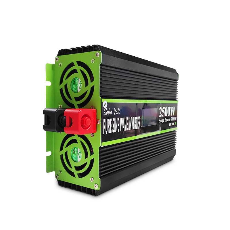 Invertor sinus pur, 2500W/5000W, 12V sau 24V auto, telecomanda