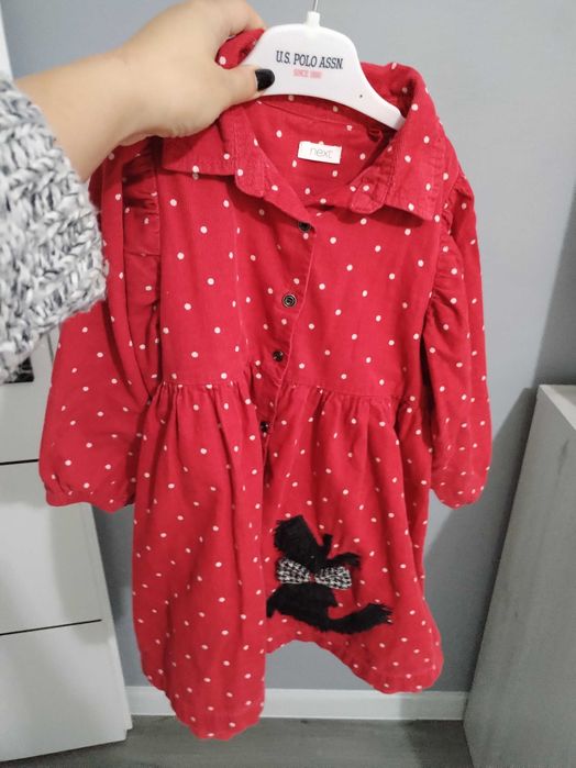 Rochiță next 3 4 ani (104 marimea ) din material raiat