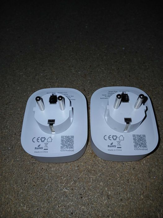 Set 2 prize inteligente EIGHTREE ET22, WiFi, 16A, alb