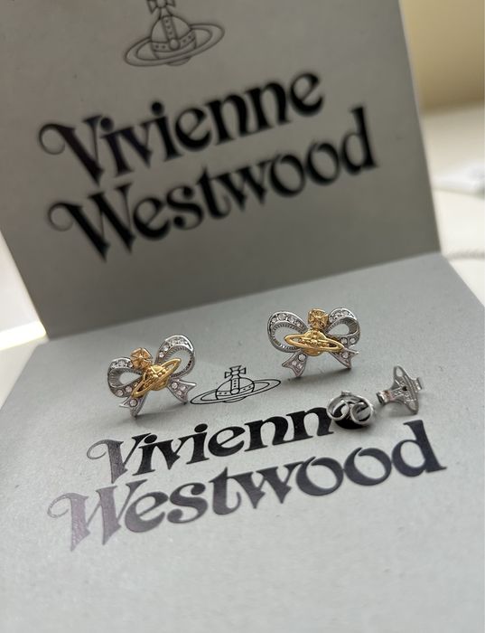 Vivienne Westwood Обеци Bows- Панделки ( Нови )