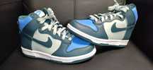 Nike Dunk High, номер 38