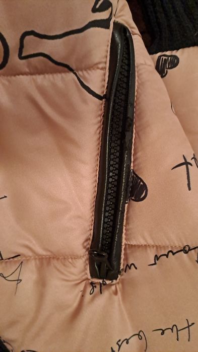 Зимно яке Alessa с подвижна качулка