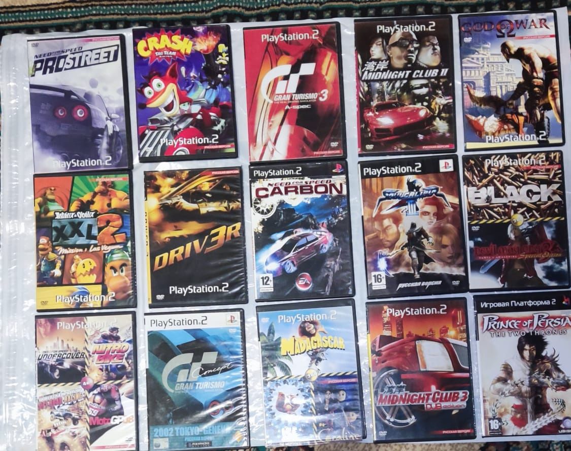 Продам диски на ps 2