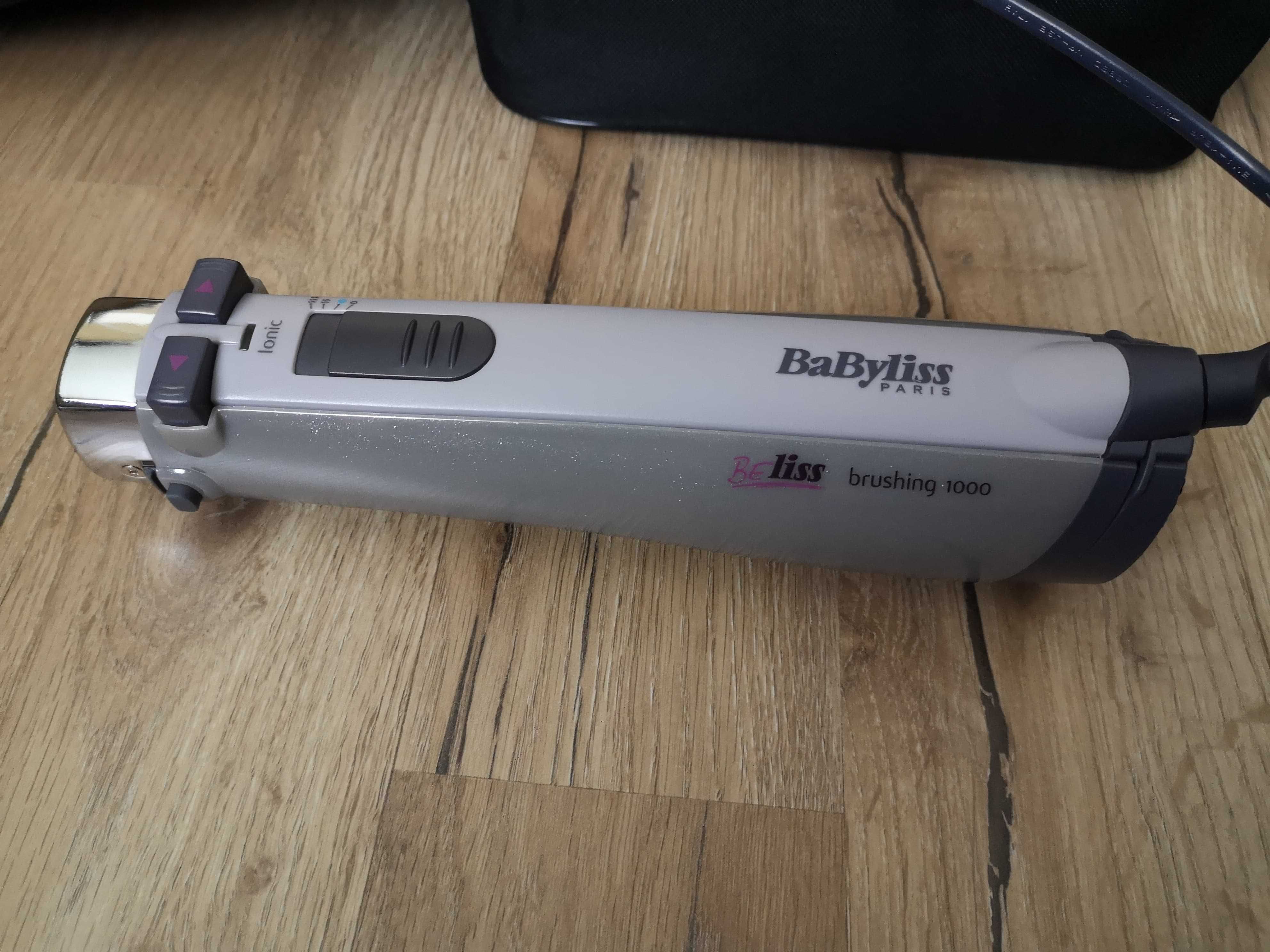 BaByliss Perie rotativa Ceramic Ionic Airbrush 1000W + 4 accesorii