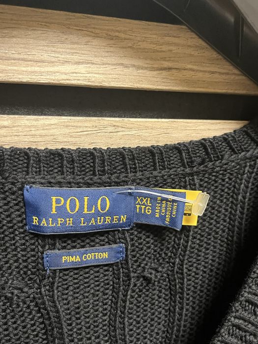 POLO Ralph Lauren : Cable Knit V Neck - НОВ Дамски модел размер ХЛ