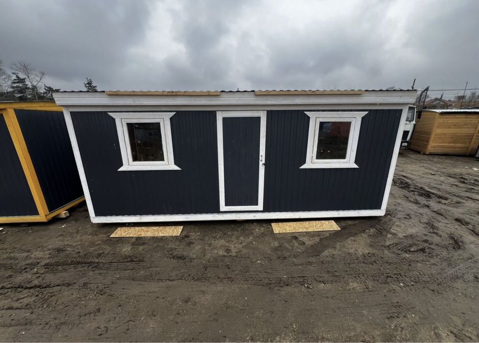 Жилой утепленный контейнер. Бытовка Астана