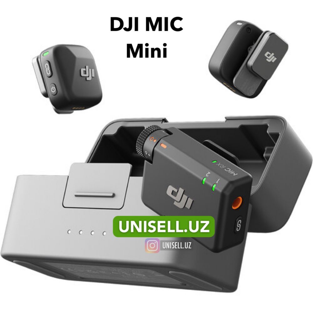 DJI MIC Mini — Беспроводной петличный Микрофон петличка