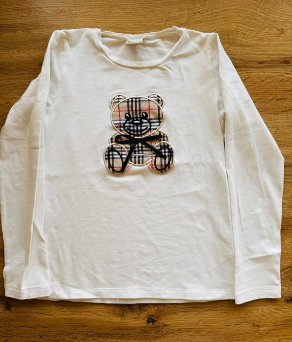 CONTRAST - Тюлена пола с ластик + блуза с мече