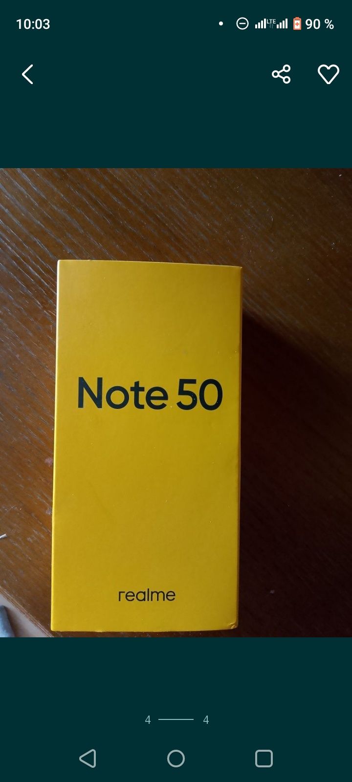 Realme note50(4/128Gb) в продаже