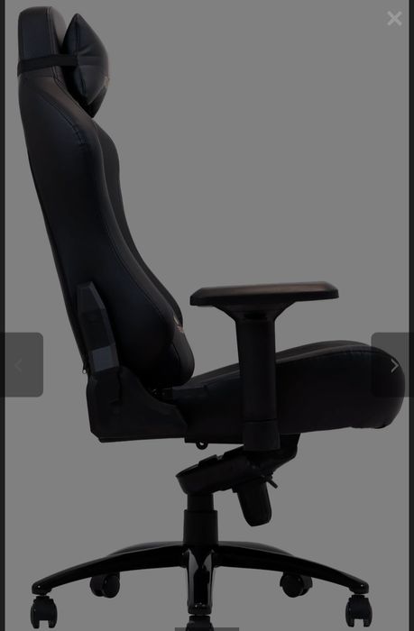 Геймърски стол Thracian Eclipse Elite - Черен