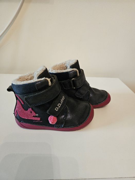 Ghete de iarna copii DD Step Barefoot mărime 22