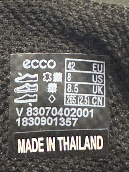 Обувки ECCO GORE-TEX .Номер 42