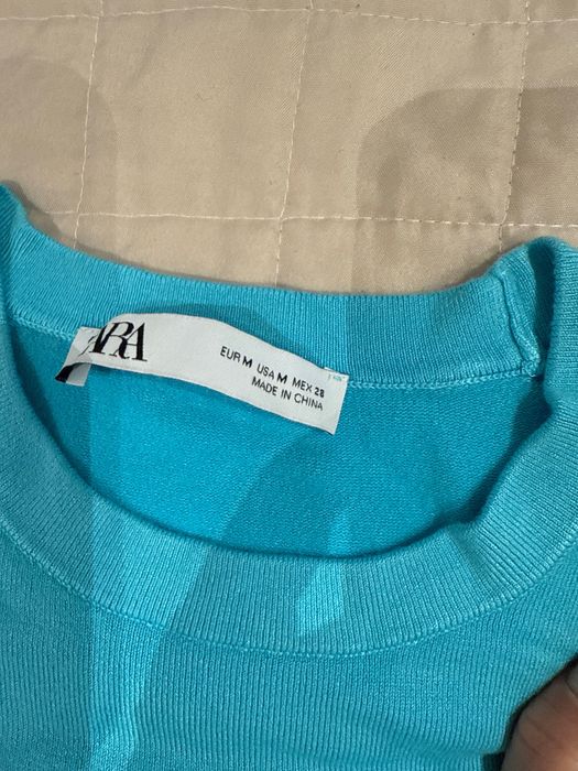 Електриково синя блуза на ZARA