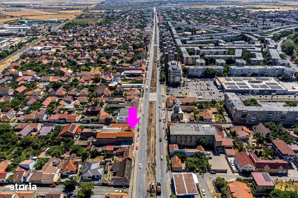 Spatiu comercial + hală pe Calea Radnei – oportunitate investitie!