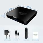 Тв Бокс M98 Pro And 10 Гласов контрол AllWinner H313 Най-новият 4K ATV
